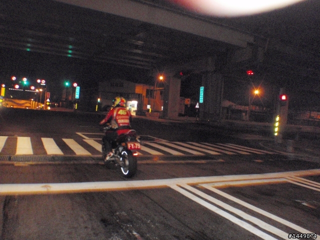 [第5次紅牌體驗]~之中黃蜂CB-600 hornet 夜跑!