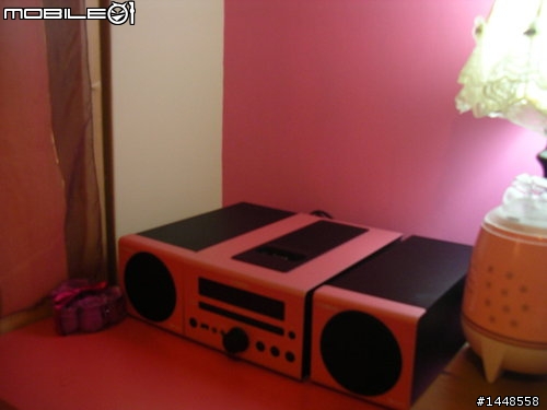 what color is your life? My life is PINK!YAMAHA MCR-040 iPod...粉紅甜心...音響試聽
