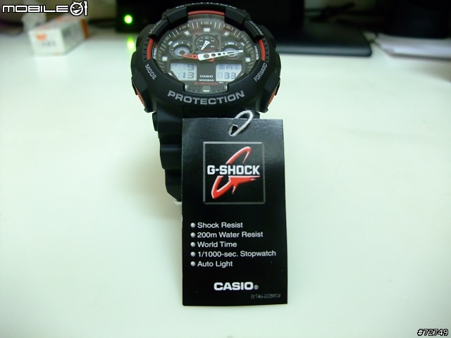 [開箱文] CASIO 2010 新款 G-SHOCK GA-100 開箱