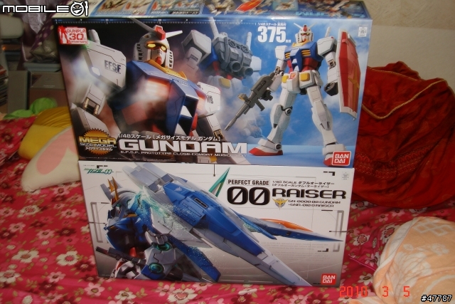 [簡單開箱+成品圖] 1/48 Mega Size Model RX-78 Gundam