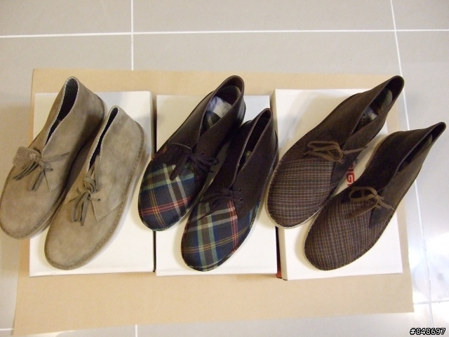 [分享] Clarks Originals Desert Boot 一次開三箱!!