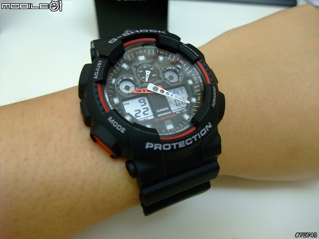 [開箱文] CASIO 2010 新款 G-SHOCK GA-100 開箱