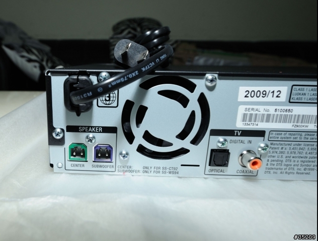 Sony DAV-FZ900KW  5.1 聲道無線數位家庭劇院組開箱