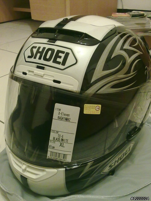 《開箱文》SHOEI X-11 加賀  黑盾版