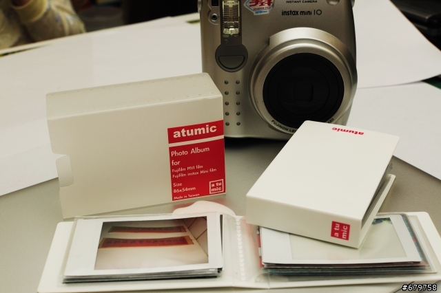 atumic 拍立得相簿開箱文