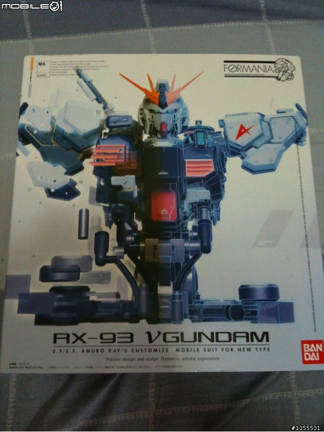 【心得】FORMANIA RX-93 NU鋼彈 半身胸像...開箱文