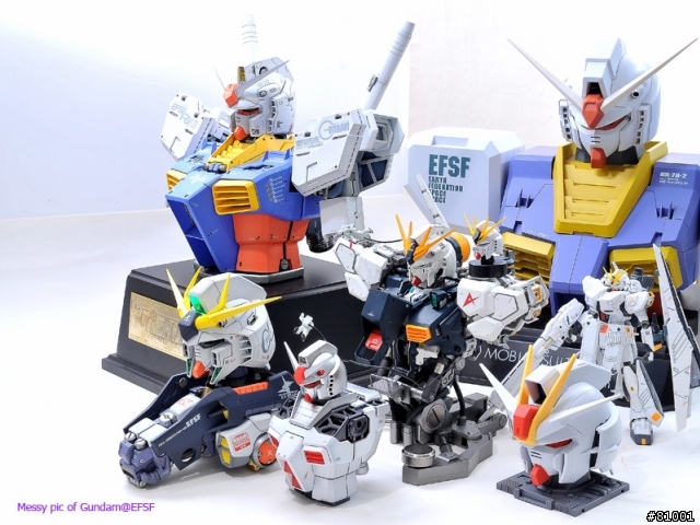 Formania Nu Gundam 究竟有多大? 來看看~