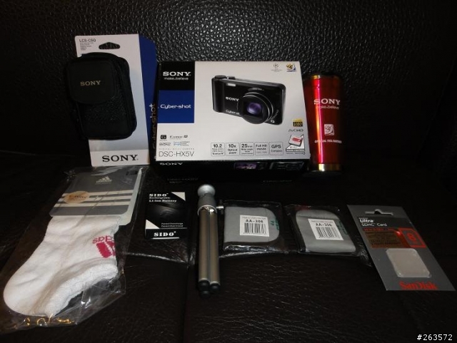 [簡單開箱] Sony HX5V入手