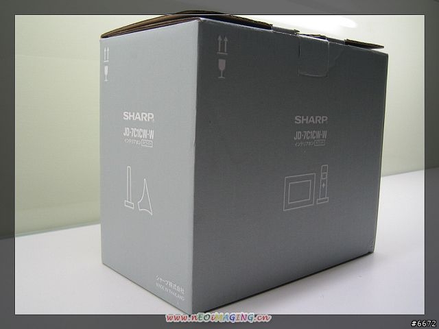 [簡易開箱] Sharp JD-7C1CW 無線電話