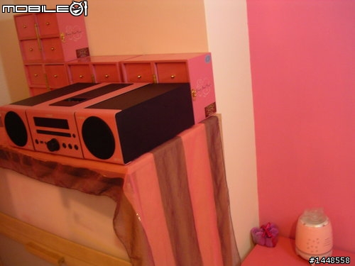 what color is your life? My life is PINK!YAMAHA MCR-040 iPod...粉紅甜心...音響試聽
