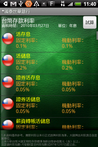 [軟體分享] Android牌 手機銀行  :  國泰世華銀行