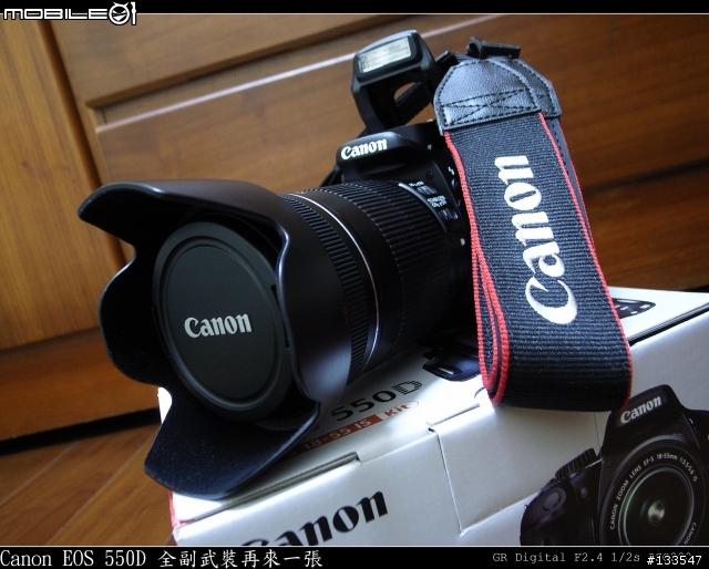 [分享] Canon EOS 550D + EF-S 18-135 IS Kit 開箱分享
