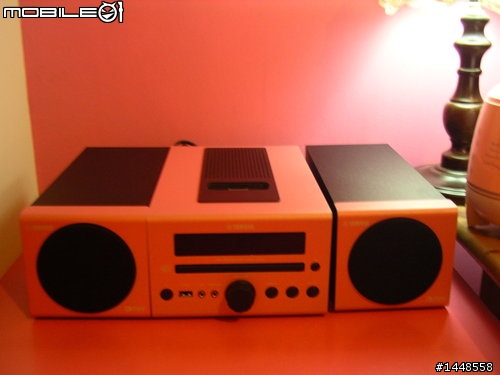 what color is your life? My life is PINK!YAMAHA MCR-040 iPod...粉紅甜心...音響試聽