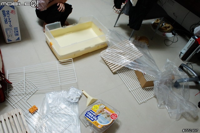 我家的霸道小兔兔"陳阿毛"的新家登場啦~~