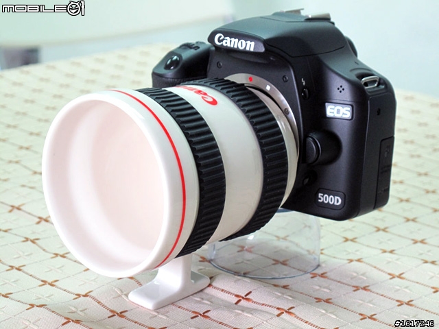 Canon”小白鏡頭”造型馬克杯