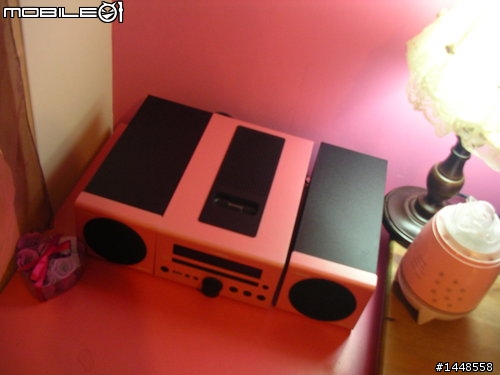 what color is your life? My life is PINK!YAMAHA MCR-040 iPod...粉紅甜心...音響試聽
