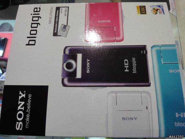 SONY Bloggie紫色開箱