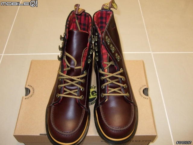 馬汀大夫 Dr. Martens Weston 7 Tie Boot 開箱!!