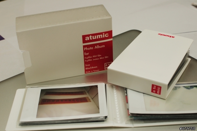 atumic 拍立得相簿開箱文