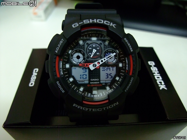 [開箱文] CASIO 2010 新款 G-SHOCK GA-100 開箱