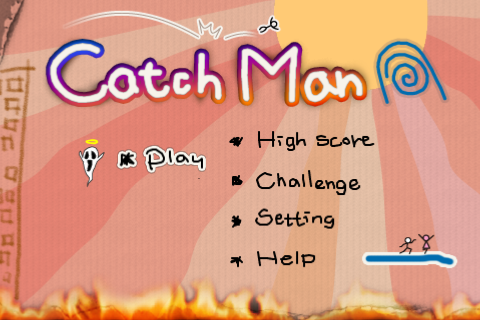 [分享] Catch Man 真的是簡單搞笑的小遊戲