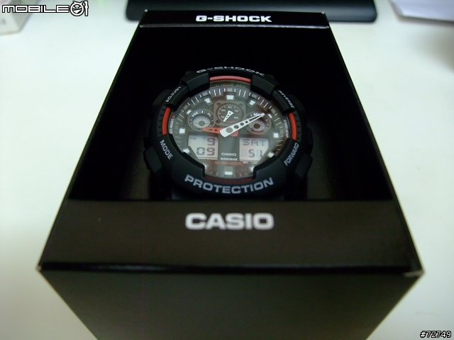 [開箱文] CASIO 2010 新款 G-SHOCK GA-100 開箱