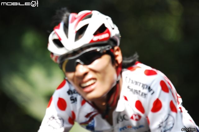 環台賽第6站第2登山點前1KM，PRO也是騎得很辛苦