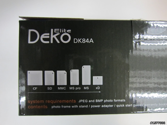 [開箱囉] DEKO 8.4吋 好大的數位像框唷~家中一定要有一台! 可攜帶喔!
