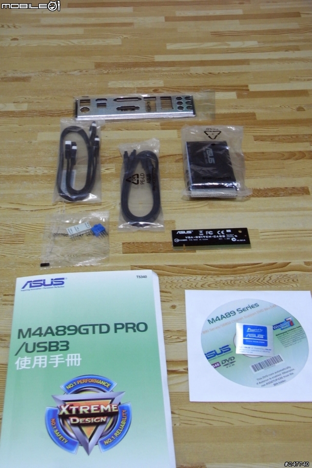 彈指開核 M4A89GTD PRO/USB3 小獅王890GX內顯簡測