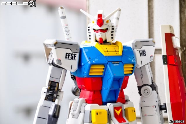 1:48 30th RX-78鋼彈  還真的蠻大隻的(圖多)補圖9/17