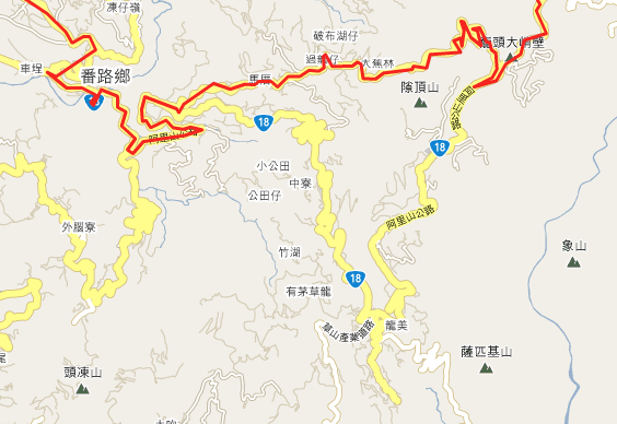 2010.03.24 出遊[奮起湖]路線分享！