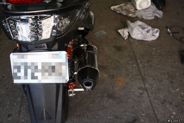 KAWASAKI ZX-10R 御用 AKRAPOVIC / 蠍子鈦合金六角鯉魚嘴 SP 版  FOR 新勁戰