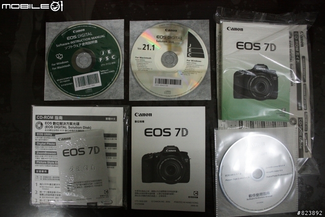 [開箱] CANON EOS 7D