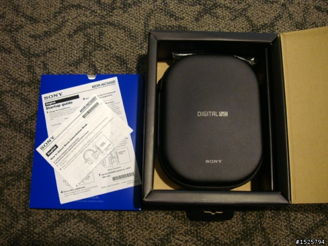 [開箱] 燒燙燙機場開箱 - SONY抗噪耳機 MDR-NC500D