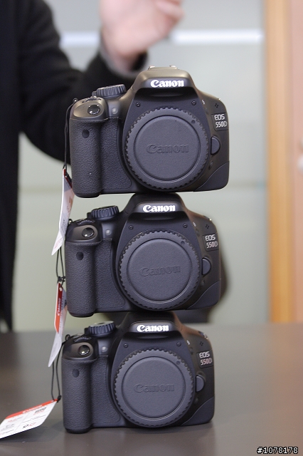 [開箱疊疊樂] Canon 550D x3 入手