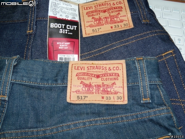 超值的 Levi's 517 靴型褲又出現了...
