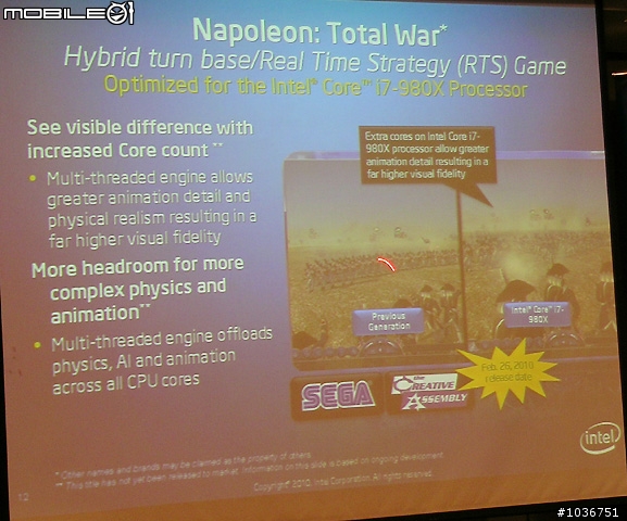 [採訪]英特爾新款32奈米、最高階之桌上型處理器Core i7-980X極致版正式上市