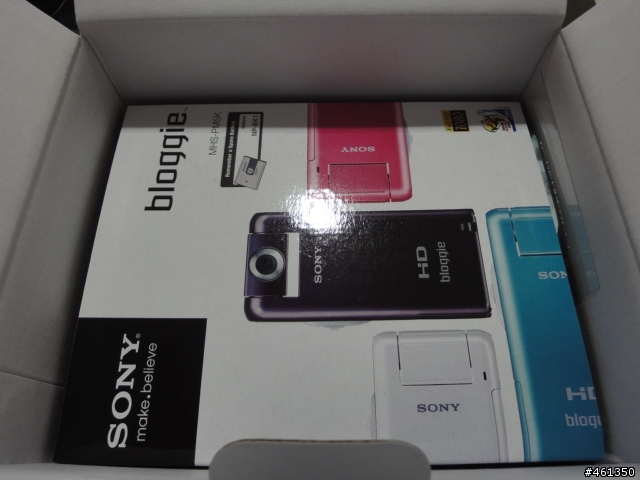 SONY Bloggie紫色開箱