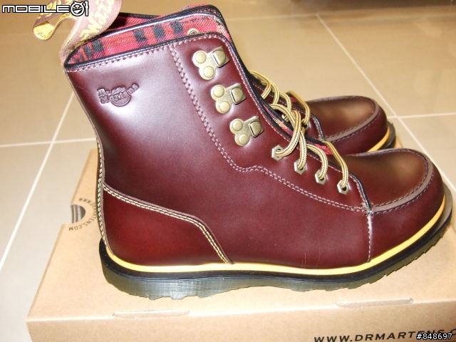 馬汀大夫 Dr. Martens Weston 7 Tie Boot 開箱!!