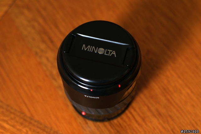 小弟首支二手鏡開蓋文[minolta 24-85]！