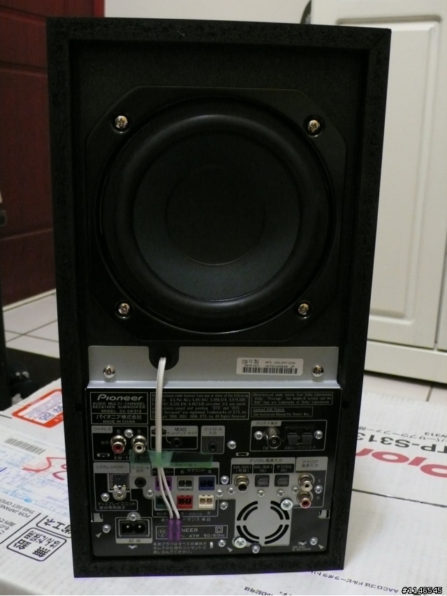 [冷門開箱]pioneer HTP-S313