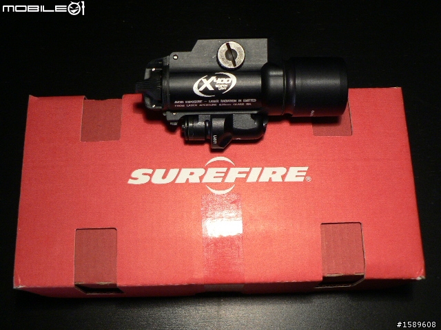 <開箱文>Surefire X400型雷射槍燈!