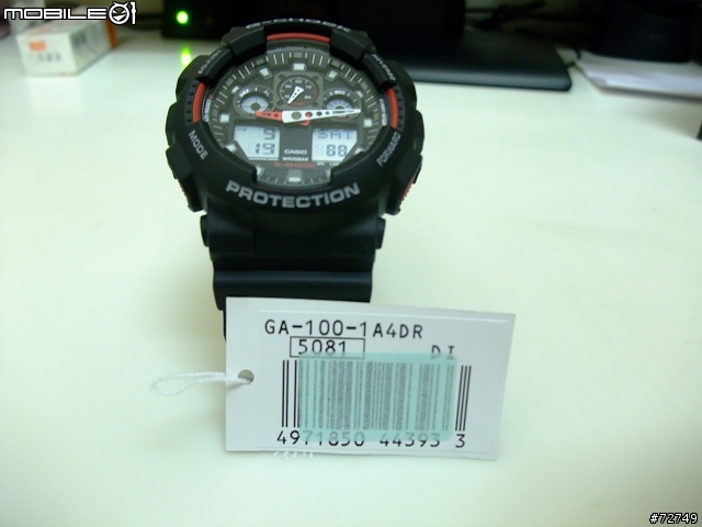 [開箱文] CASIO 2010 新款 G-SHOCK GA-100 開箱