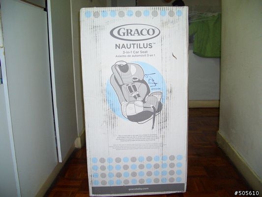 [開箱]Graco Nautilus 3-in-1 鸚鵡螺號三合一兒童安全汽座開箱