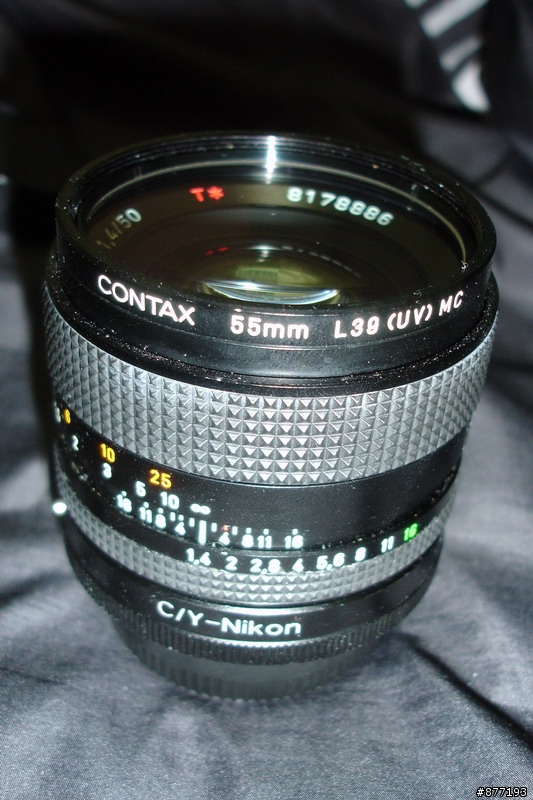 CONTAX鏡頭之死灰復燃-NIKON機身 轉接環小開箱