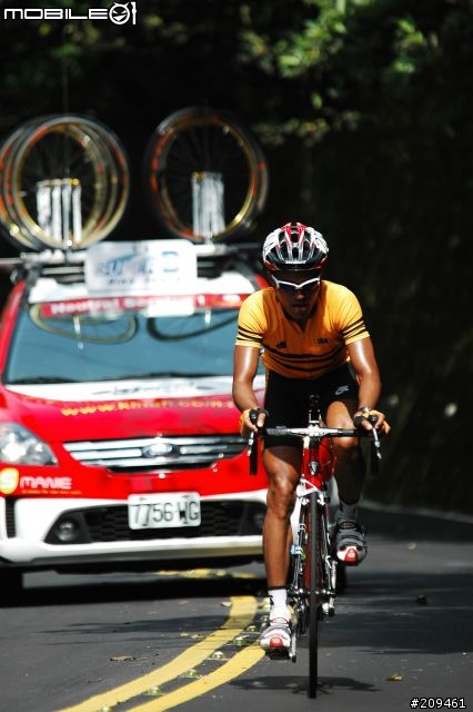 環台賽第6站第2登山點前1KM，PRO也是騎得很辛苦