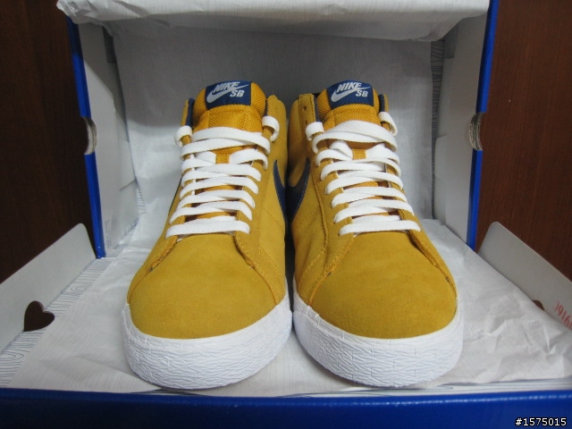 NIKE SB開箱文 BLAZER SB(金葉GOLD LEAF)