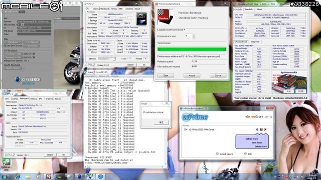 [開箱]技嘉MA74GM-S2與肥嫩 II X3 705e的成功開核初體驗