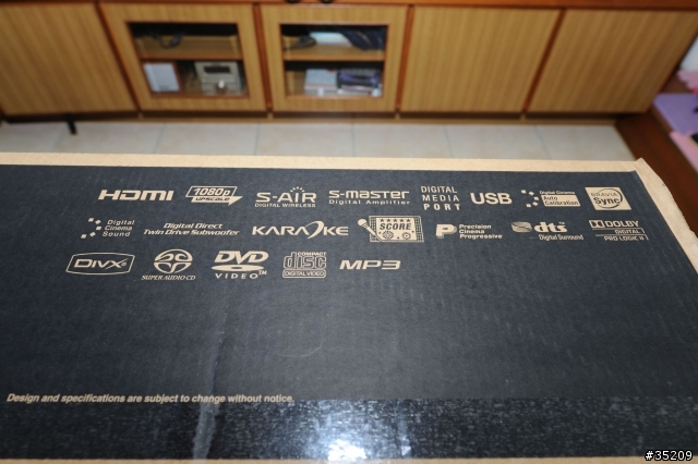 Sony DAV-FZ900KW  5.1 聲道無線數位家庭劇院組開箱