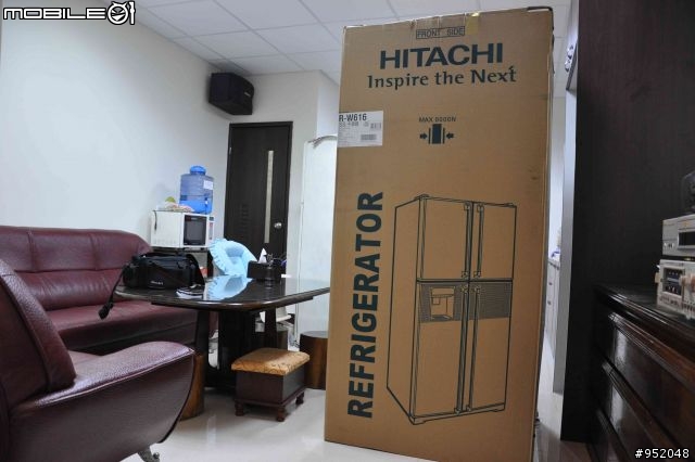 [極致開箱文]HITACHI 四門對開 R-W616